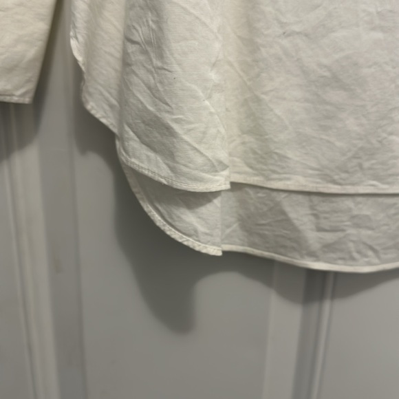 LOFT fancy white shirt - Picture 6 of 6